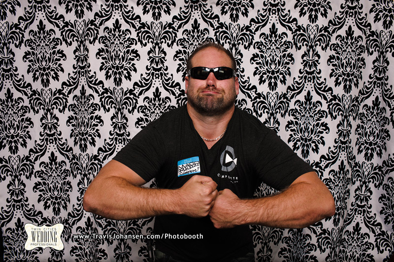 Matt with Complete DJs and Event in the Minneapolis Photobooth rental booth